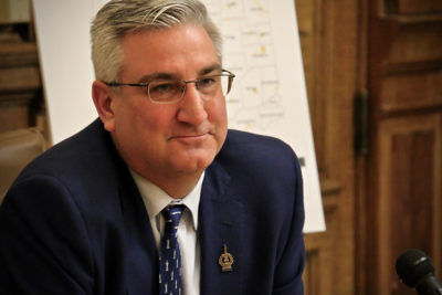 Gov. Holcomb honored by Indiana Chamber of Commerce